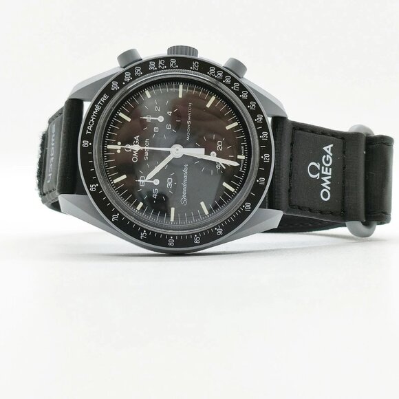 Omega x Swatch Watch SO33M100 40mm Men\'s Black X Grays 300-082325 main image 5